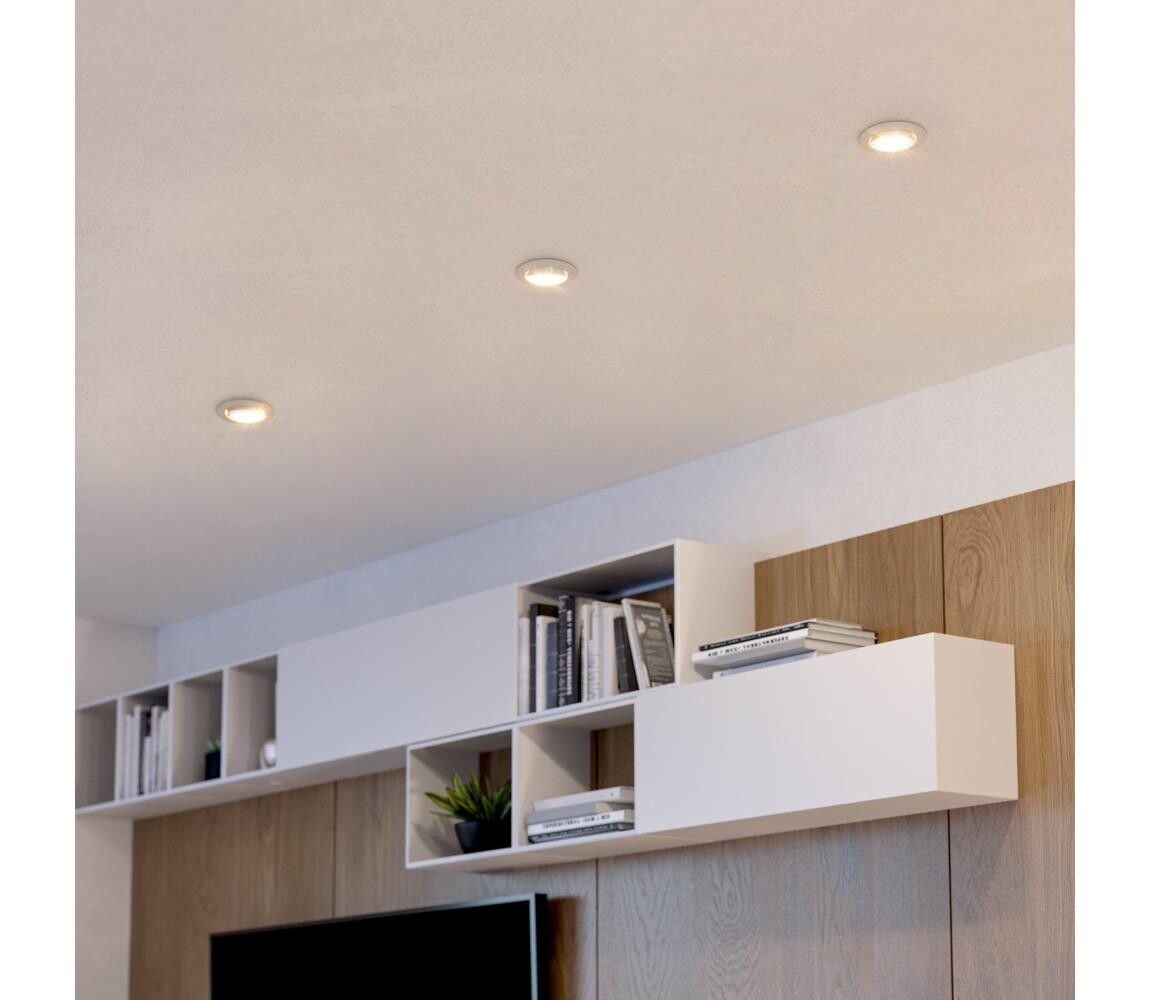 Eglo 902262 - SADA 3x LED Podhledové bodové svítidlo BARRANCO LED/4,8W/230V bílá 902262