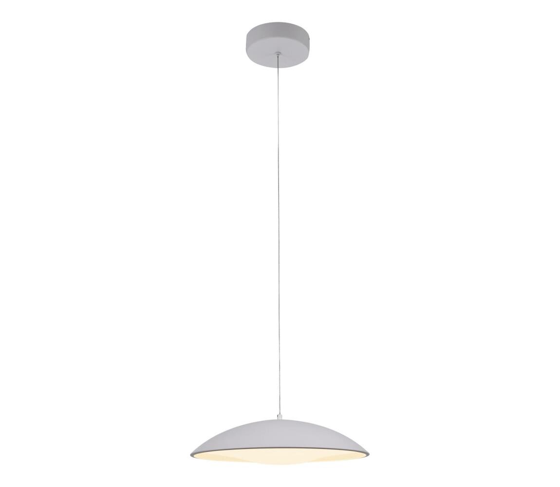 Schöner Wohnen 14606-16 -LED Stm. lustr na lanku LENTE LED/17W/230V pr.40cm bílá 14606-16