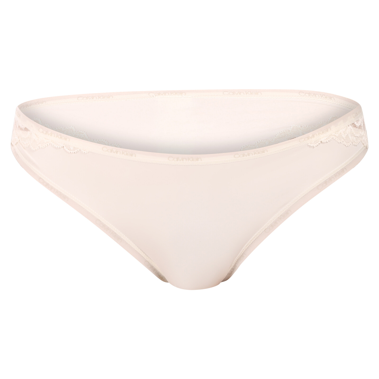 Dámské kalhotky brazilky Calvin Klein bílé (QF7829E-101) L
