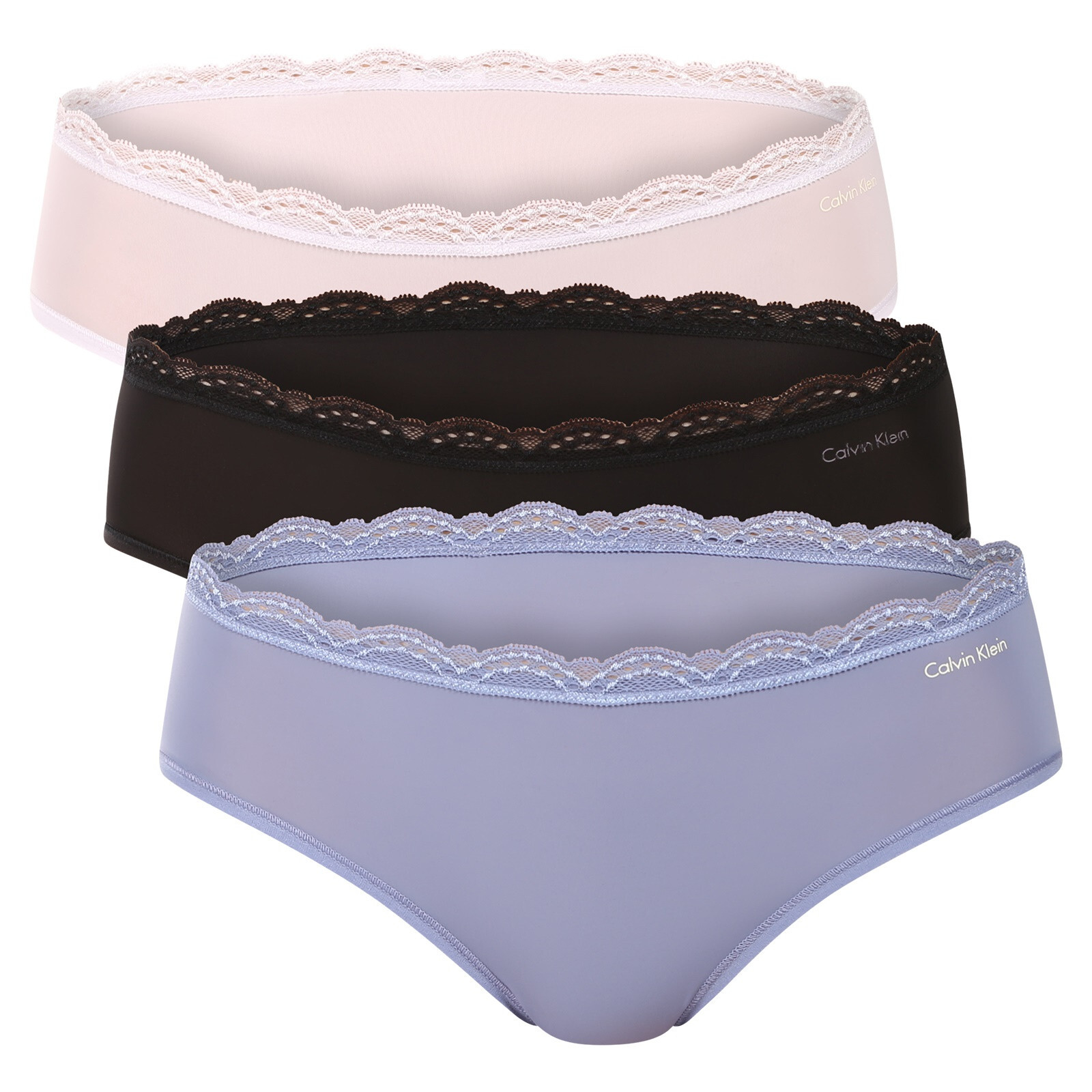 3PACK dámské kalhotky Calvin Klein vícebarevné (QD5302-3FD) S