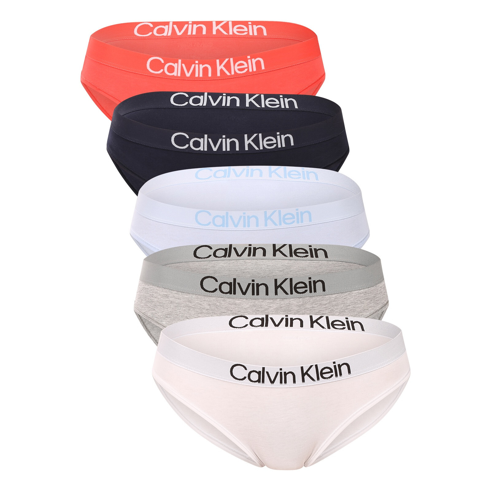 5PACK dámské kalhotky Calvin Klein vícebarevné (QD5332-3B0) L