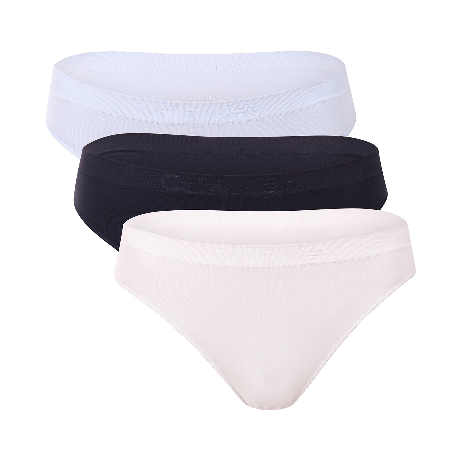 3PACK dámská tanga Calvin Klein vícebarevné (QD5211-FBI) M