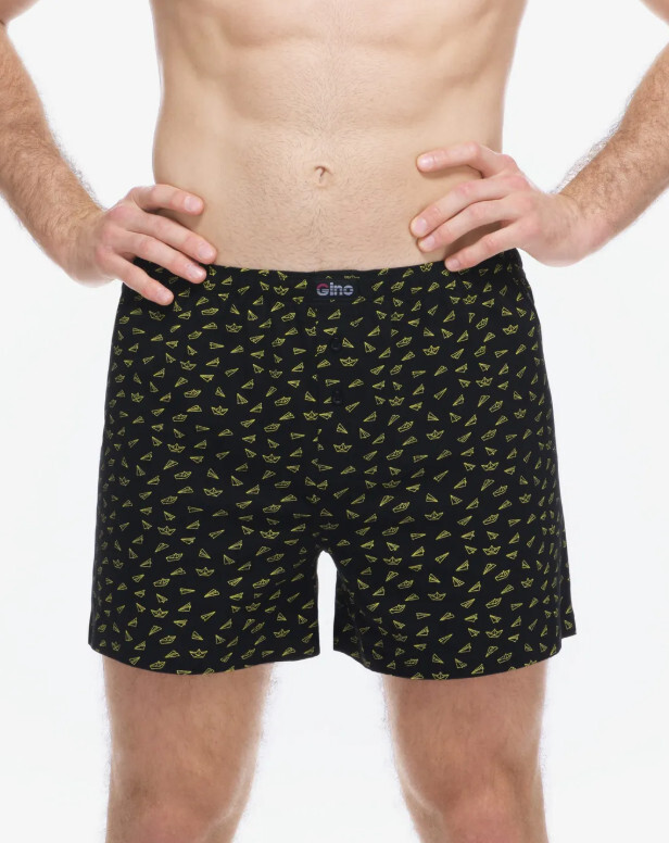 Pánské trenky Gino vícebarevné (75215-MxCDZM) L, trenýrky