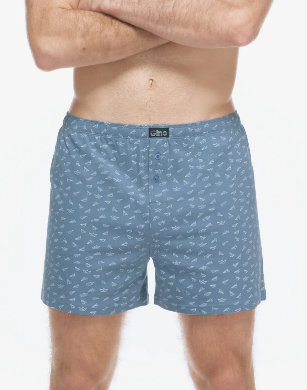 Pánské trenky Gino vícebarevné (75215-LCMMxB) XL, trenýrky