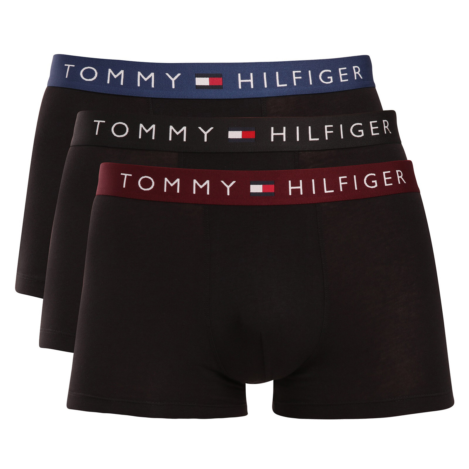 3PACK pánské boxerky Tommy Hilfiger černé (UM0UM03908 06J) XXL, trenky / trenýrky
