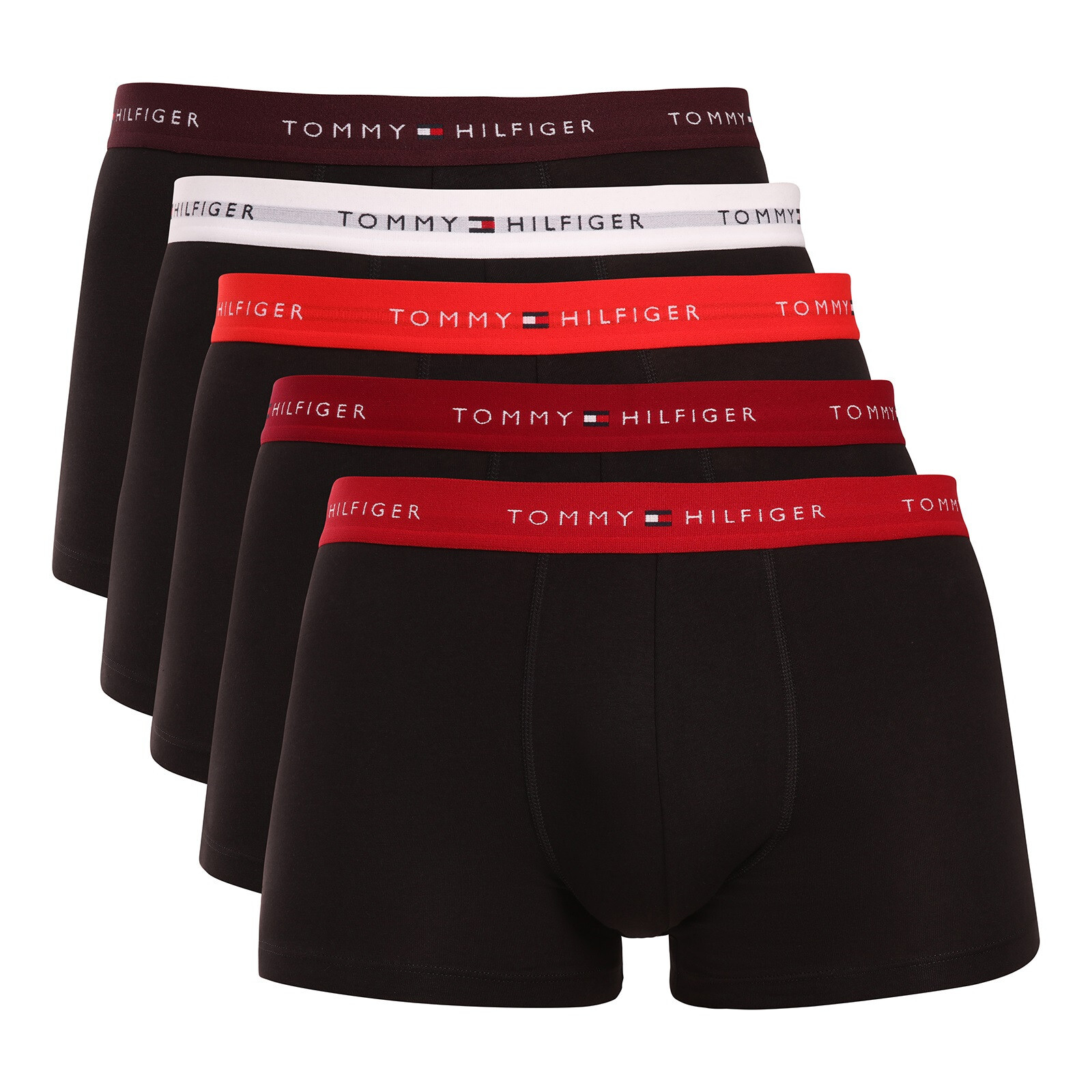 5PACK pánské boxerky Tommy Hilfiger černé (UM0UM03893 0SG) XXL, trenky / trenýrky