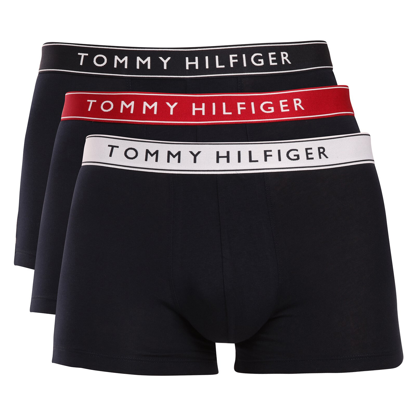 3PACK pánské boxerky Tommy Hilfiger černé (UM0UM03881 0WF) XL, trenky / trenýrky