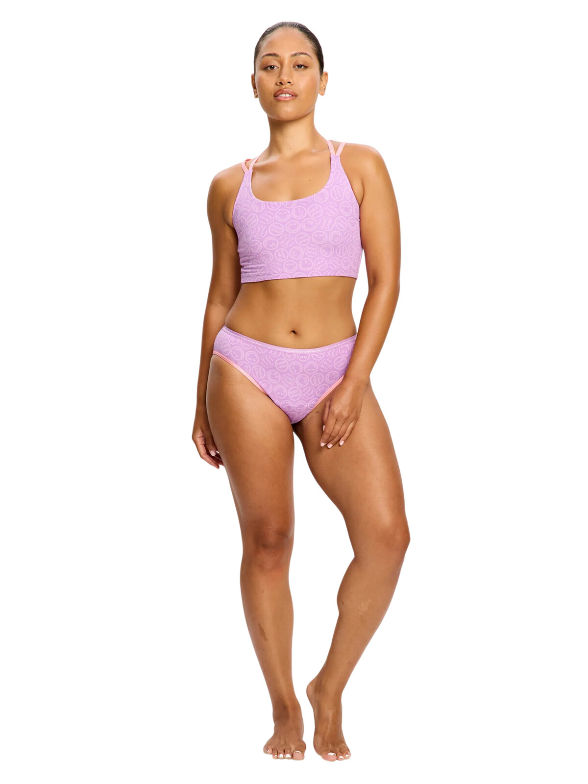 Menstruační kalhotky Modibodi Cheeky Brief Moderate-Heavy Violet (MKMCBMHV) M