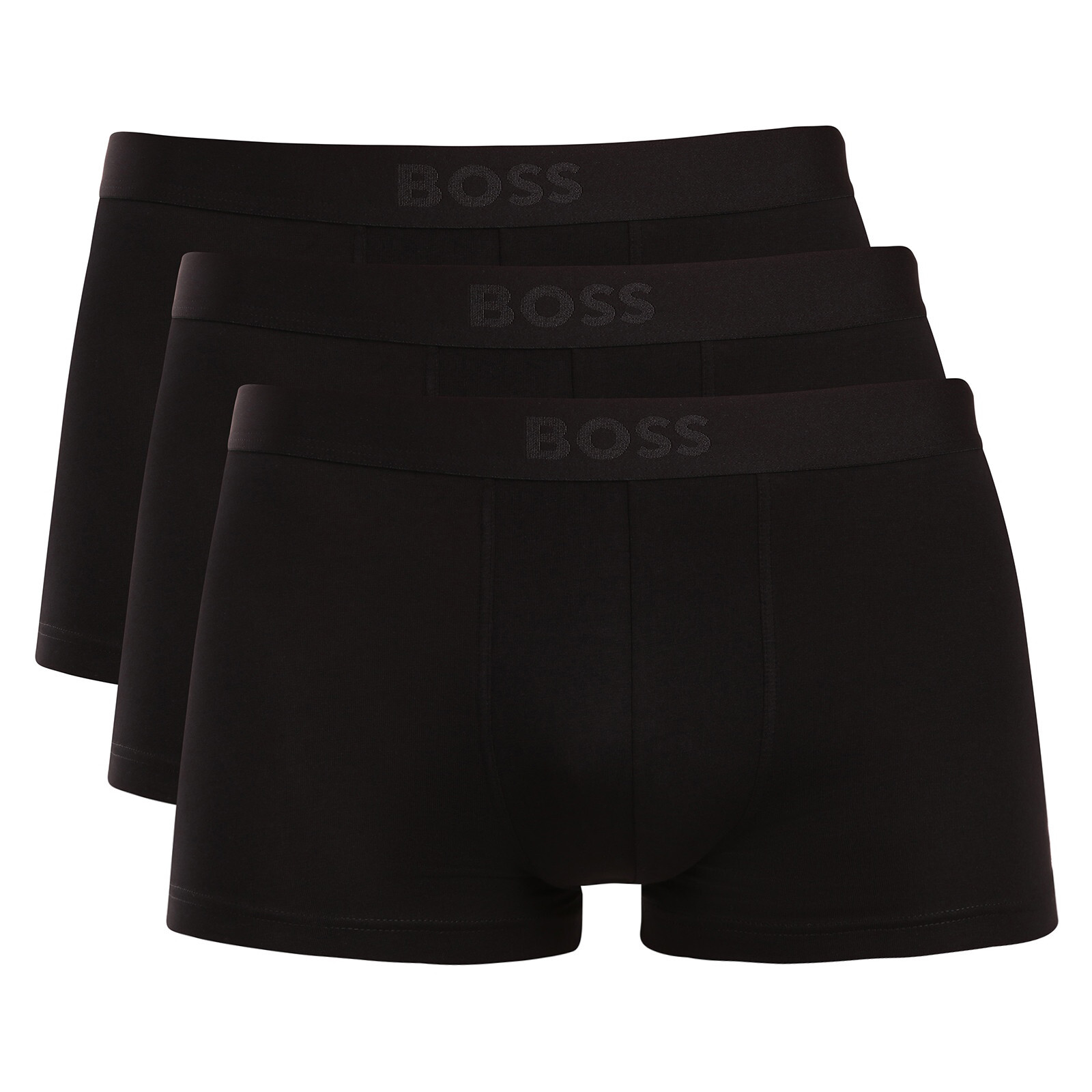 3PACK pánské boxerky BOSS černé (50544263 002) XXL, trenky / trenýrky
