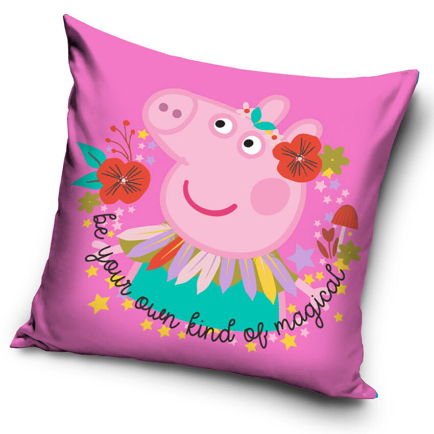 Carbotex Povlak na polštářek 40x40 cm - Prasátko Pepina 