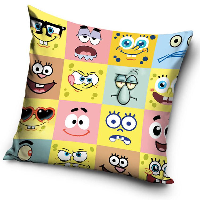 Carbotex Povlak na polštářek 40x40 cm - Sponge Bob 