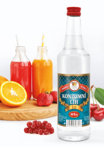 Fruko Schulz Konzumní líh 80% 0,5l
