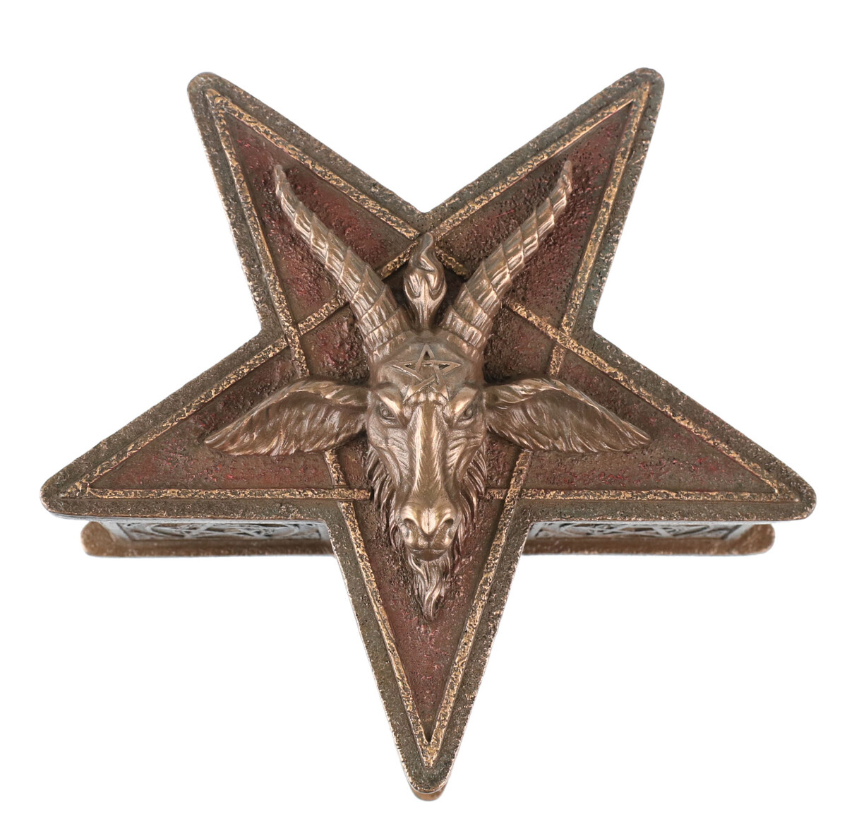 dekorace (krabička) Seal of Baphomet