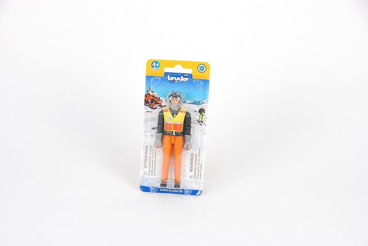 Bruder BWORLD Figurka řidiče sněžného skútru
