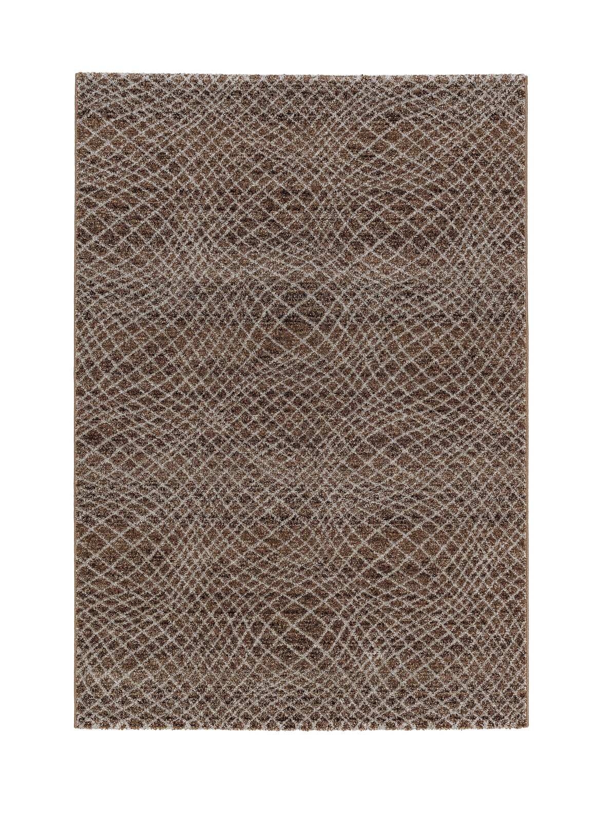Kusový koberec Carpi 151060 Stripes Brown, 60x110, hnědá, obývací pokoj, Astra - Golze