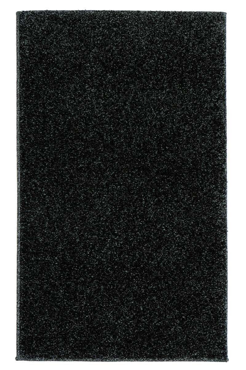 Kusový koberec Samoa 001040 Anthracite, 67x130, černá, obývací pokoj, Astra - Golze