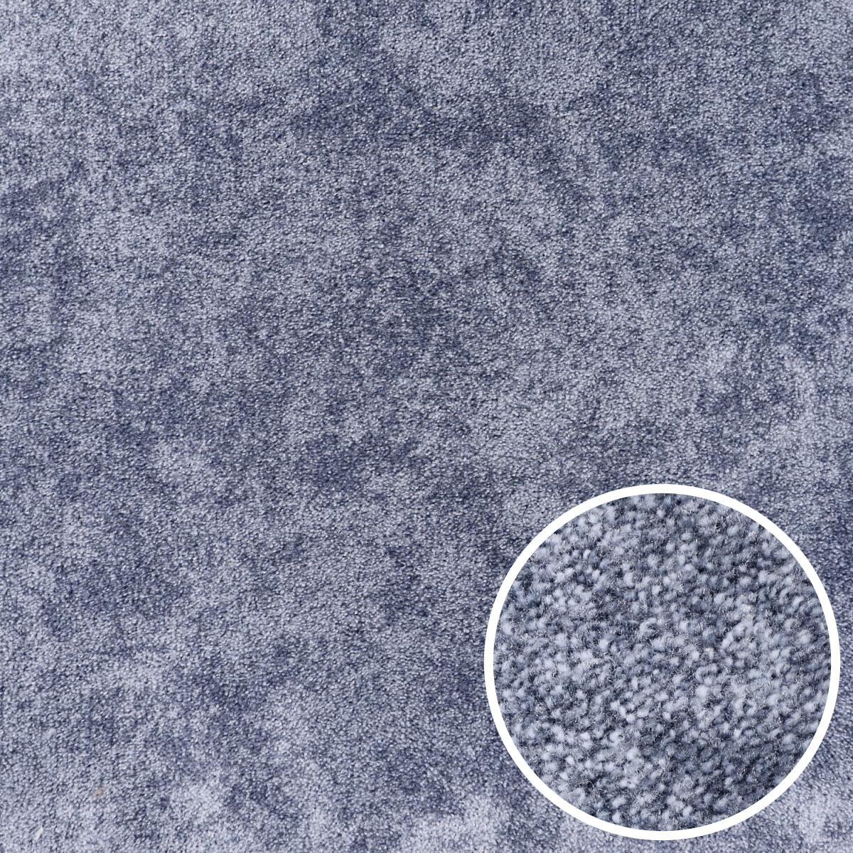 AKCE: 130x155 cm Metrážový koberec Serenade 074, šíře, modrá, filc, chodba / předsíň, ITC