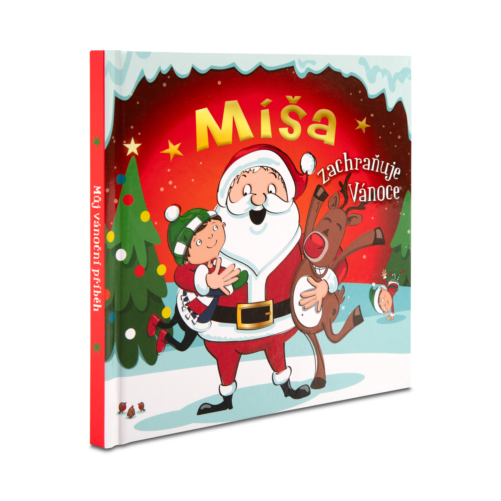 Vánoční knížka pro Míšu (kluk) Albi