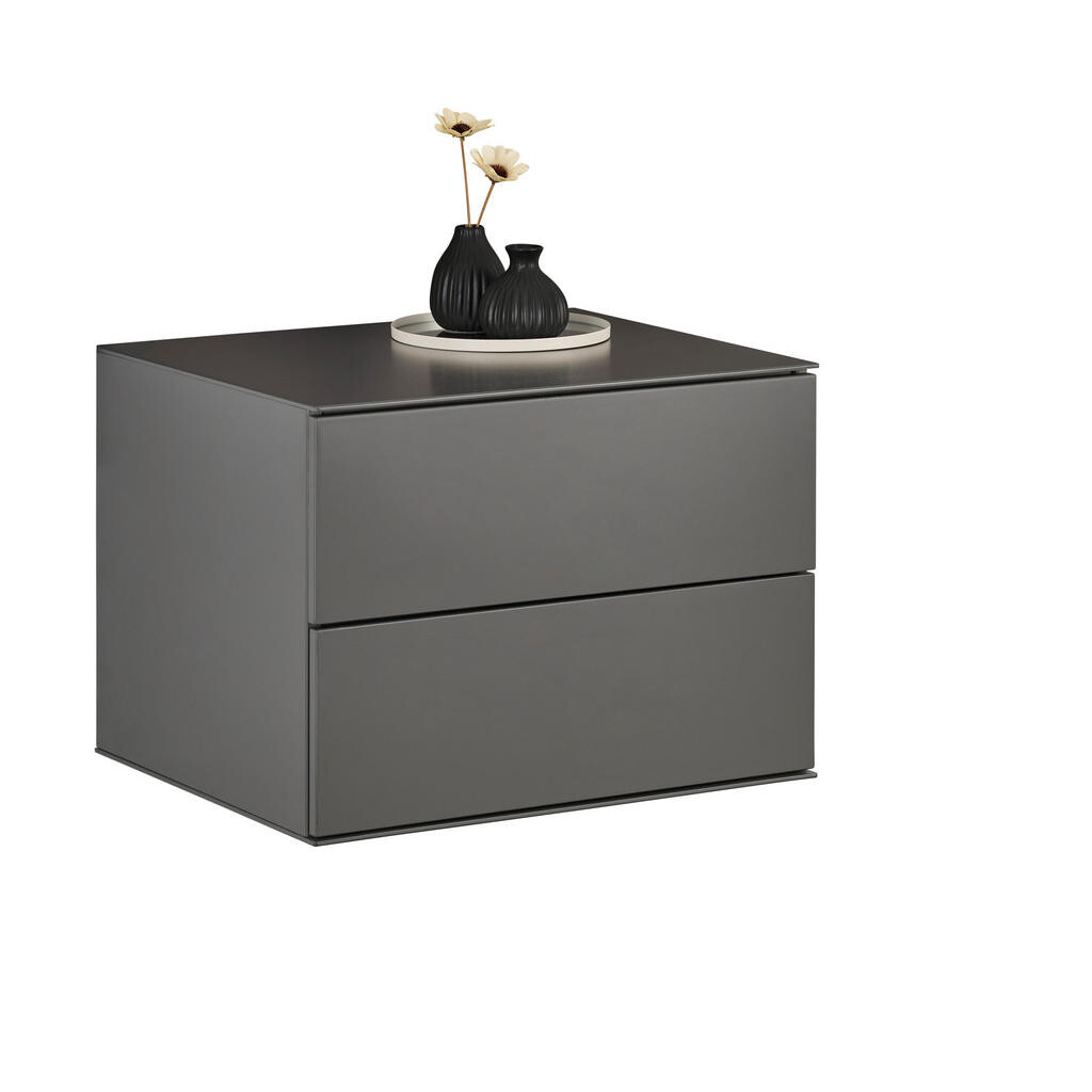 Dieter Knoll KOMODA, antracitová, 60/44/50 cm