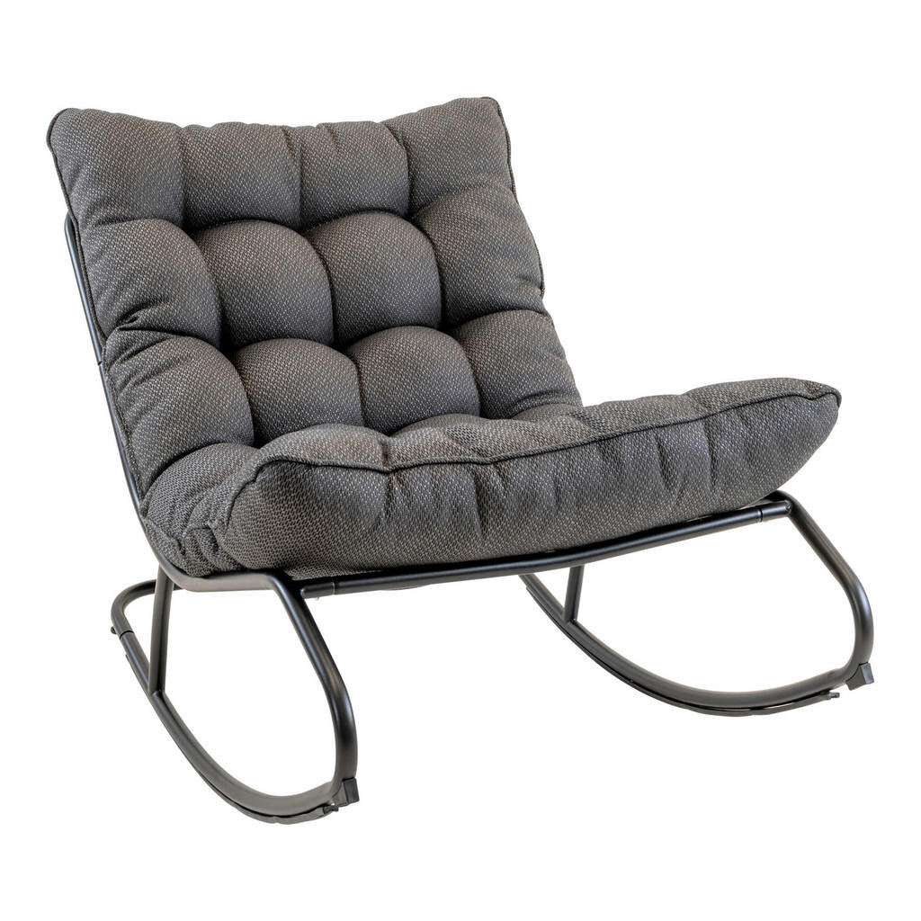 Ambia Garden ZAHRADNÍ HOUPACÍ KŘESLO kov, textil