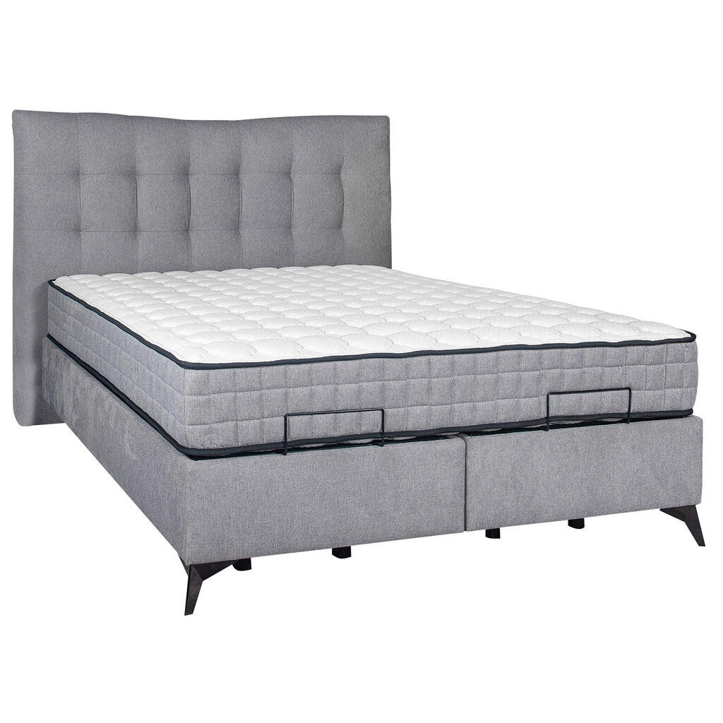 Hom`in AMERICKÁ POSTEL, 180/200 cm, světle šedá