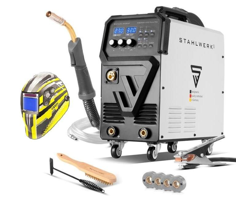 Svářečka STAHLWERK MIG MAG 270 Puls Pro 1012