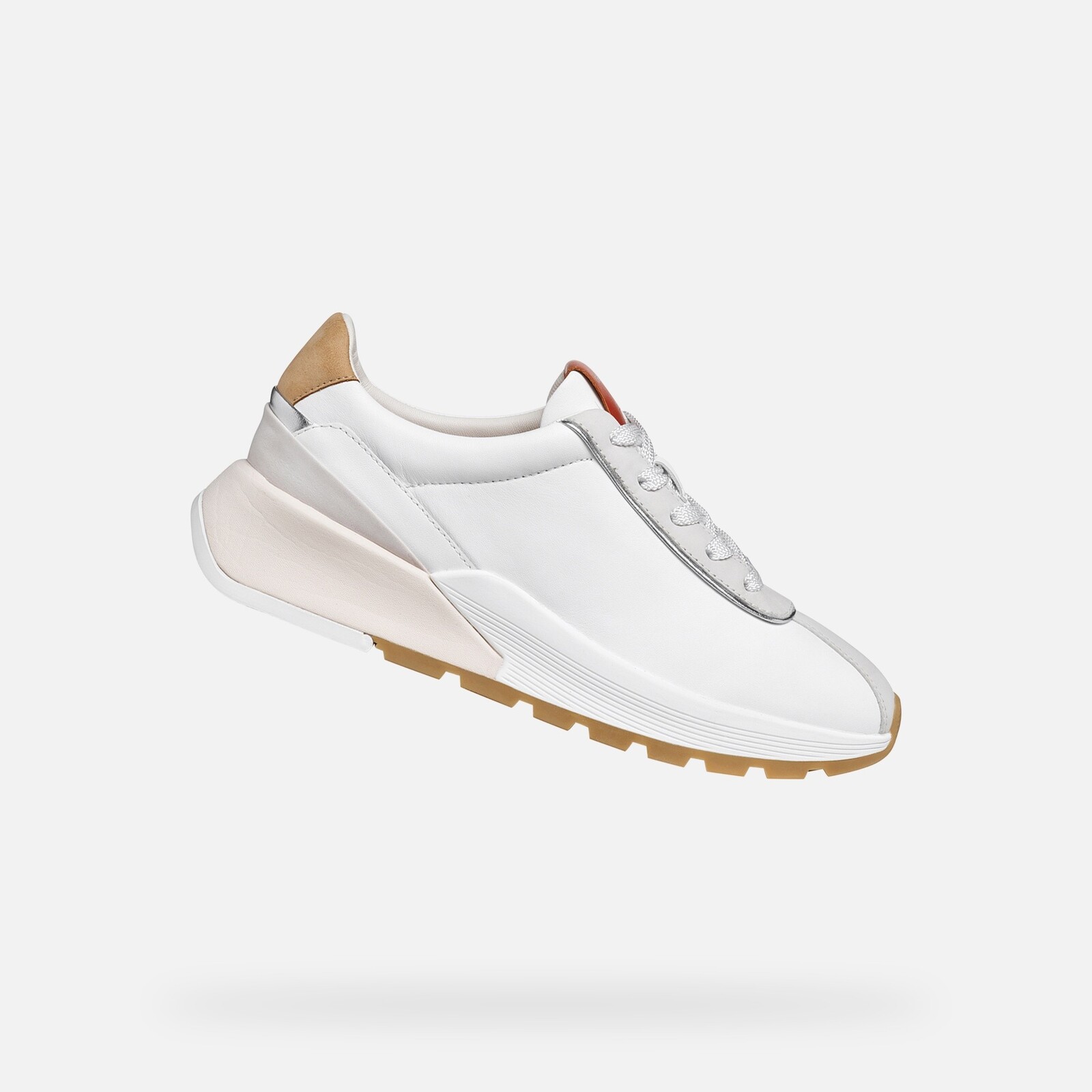 Bílé dámské tenisky Geox Metropoli - Dámské