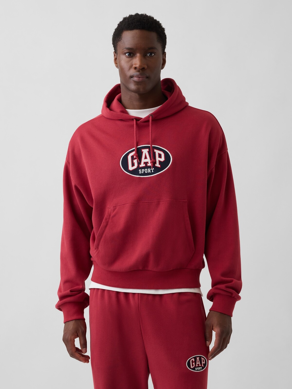 GAP Oversize mikina s logem VintageSoft - Pánské