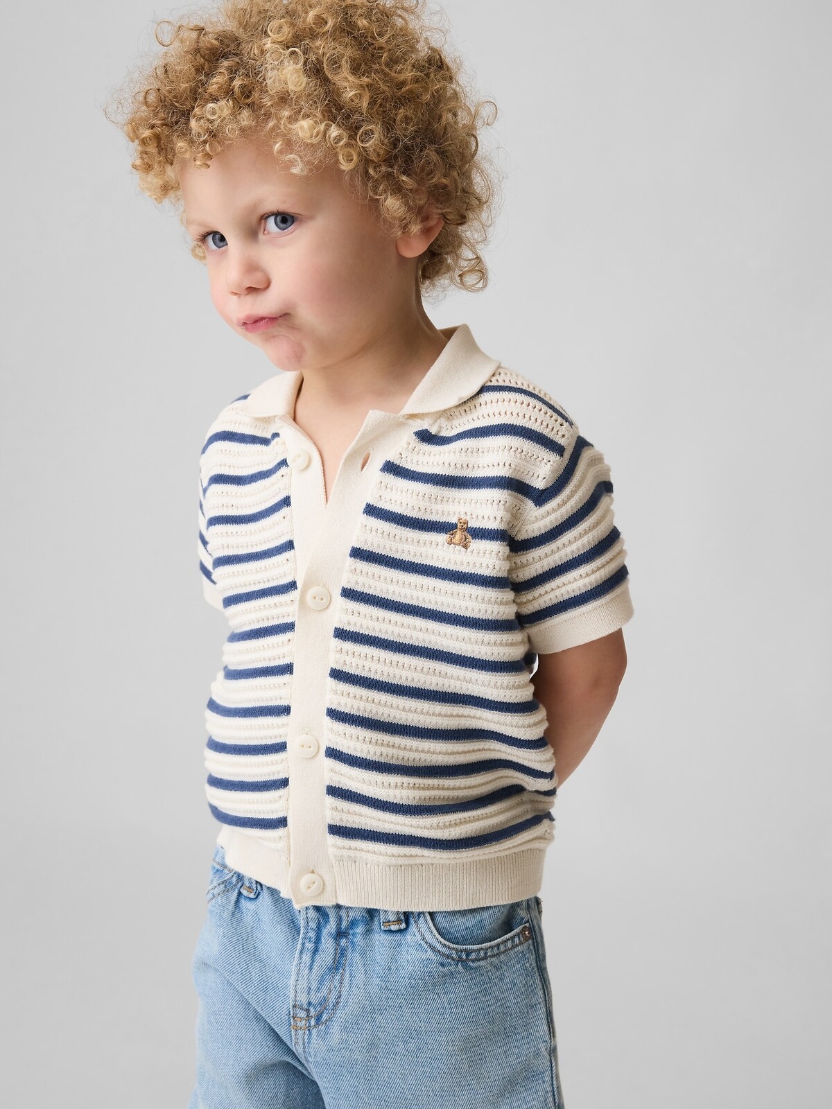 GAP Baby pletená košile - Kluci