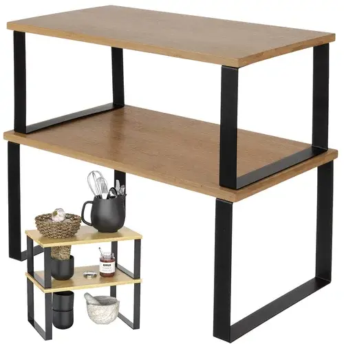 Bambusové police 2 ks – organizér