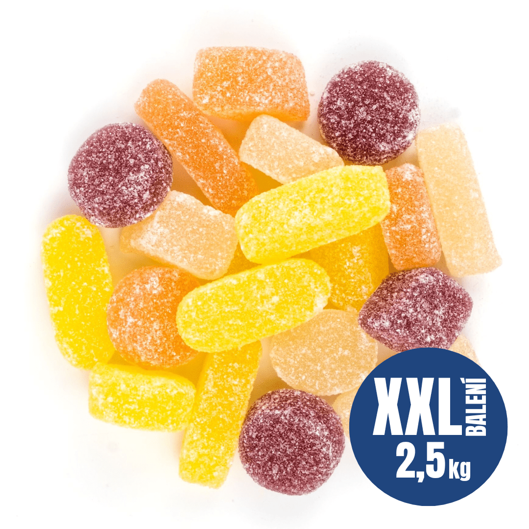 NUTSMAN Želé s kyselým posypem MIX AKCE GASTRO 2,5 kg