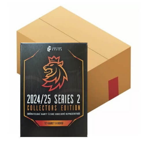 Hokejové karty Český hokej 2024/25 Series 2 Collectors Case