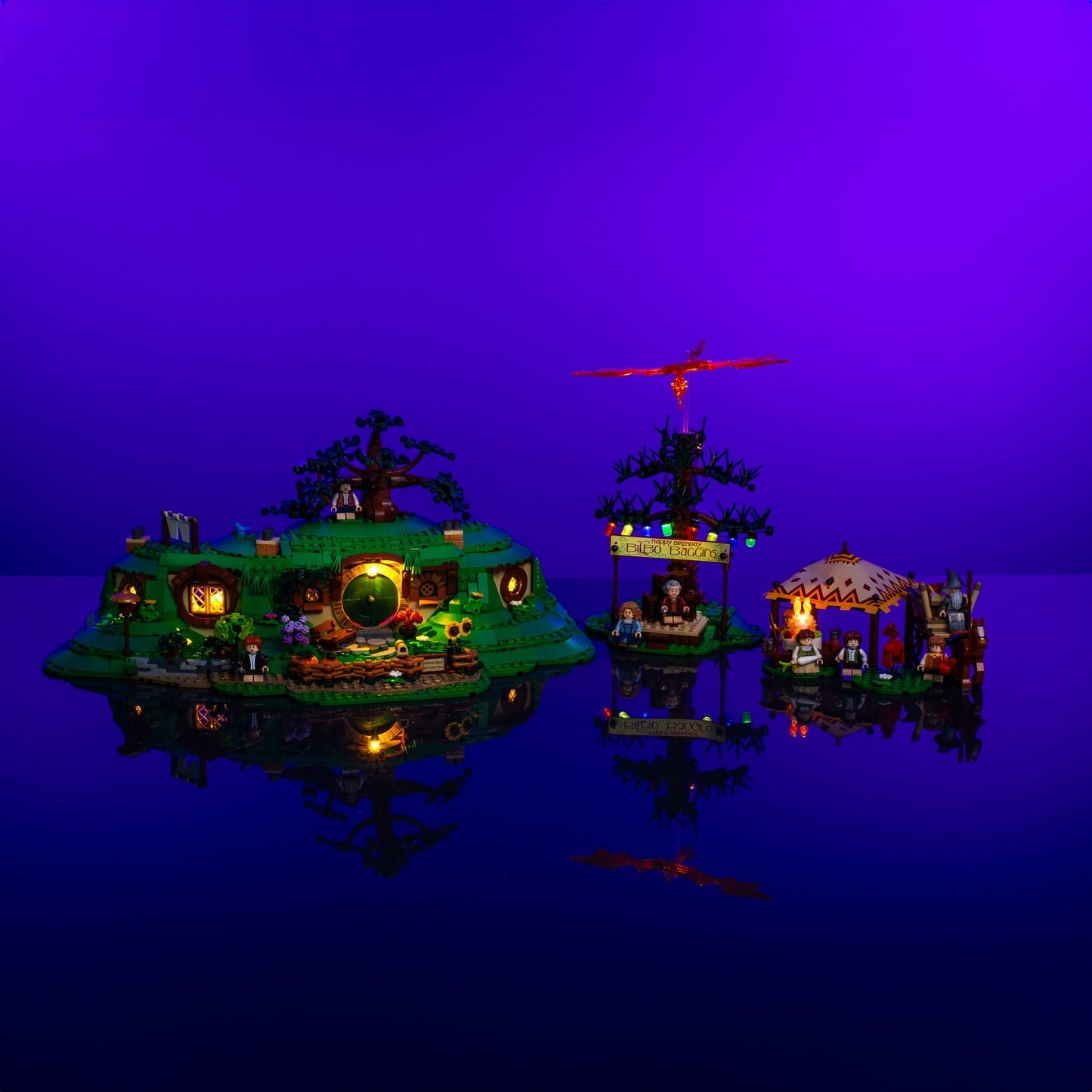 Light my Bricks Sada světel - LMB 2.0 LEGO Lord of the Rings - Shire 10354