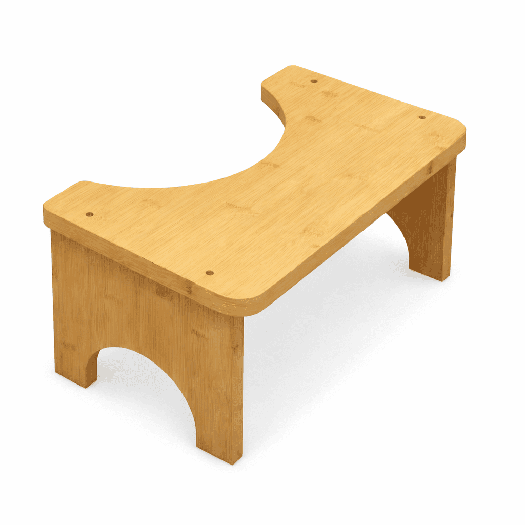 Eco produkty Toaletní stolička na wc Klasik Light, záchodová stolička pro zdravější vyprazdňování, podstavec k toaletě - PODNOŽKA PŘI SEZENÍ NA TOALETĚ