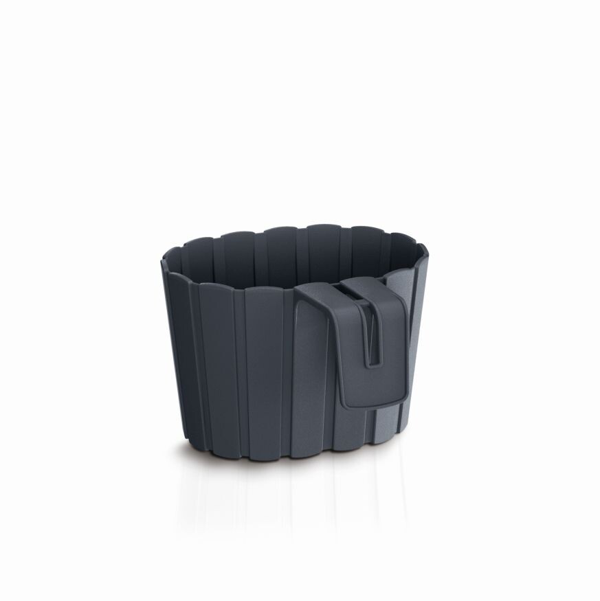 PRO Květináč závěsný BOARDEE HOOK antracit 19,4cm