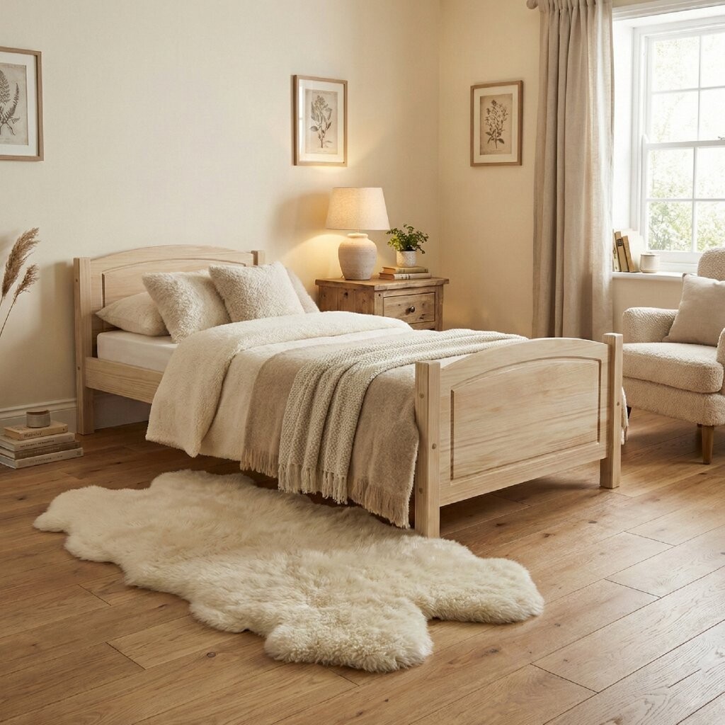 DJM Postel z Masivu LIGNE, 80x200 cm