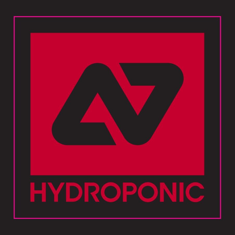Hydroponic - Logo Sticker Red - Samolepka
