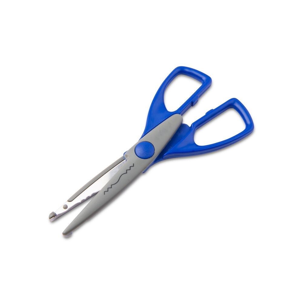 Nůžky na papír pro kreativní tvoření obloučky a zoubky 17cm - 1 ks