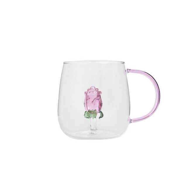 Šálek ROSADO s růží 724565 400 ml