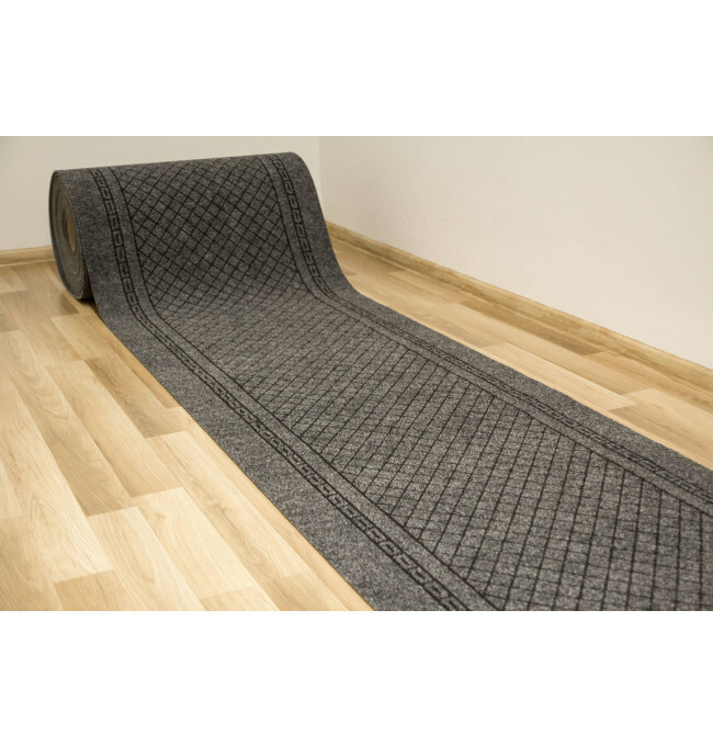 Protiskluzový rohožkový běhoun Way 402 šedý - Výprodej