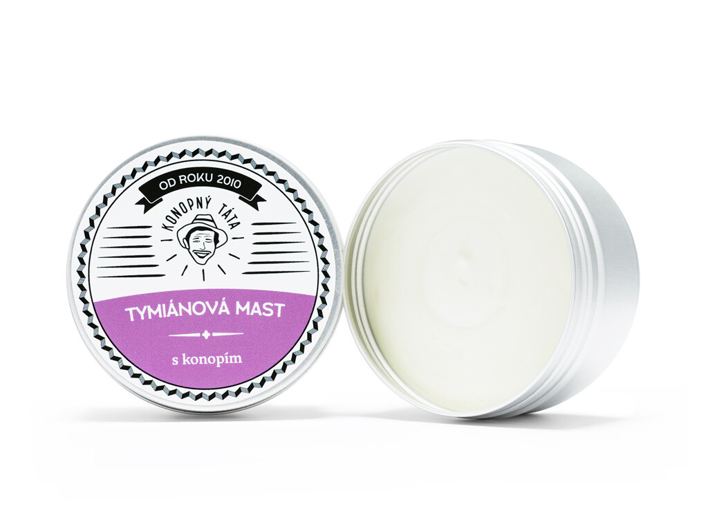 KONOPNÝ TÁTA Tymiánová mast 80 ml