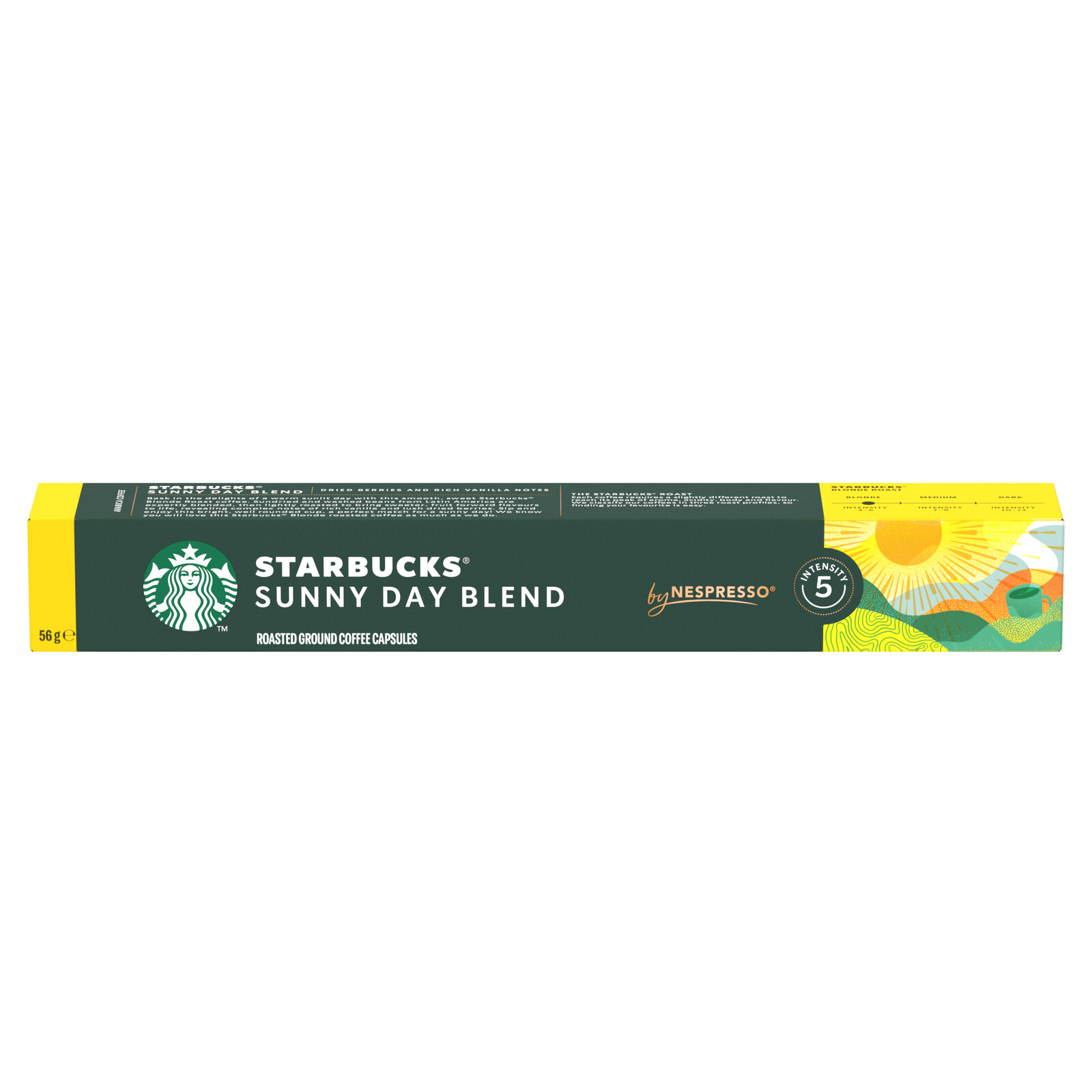 STARBUCKS Sunny Day Blend by NESPRESSO®, Blonde Roast 10 kapslí