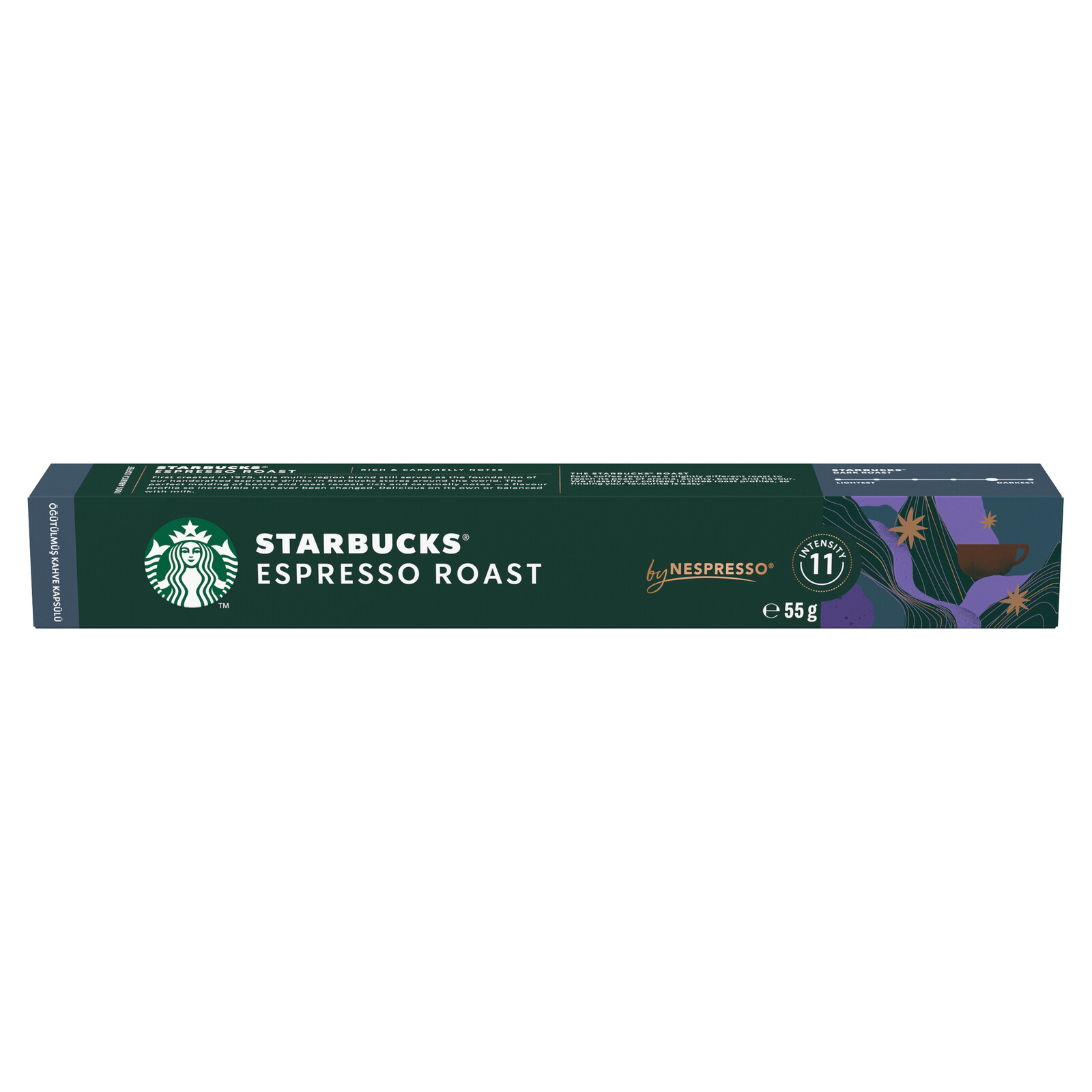 STARBUCKS Espresso Roast by NESPRESSO®, Dark Roast 10 kapslí