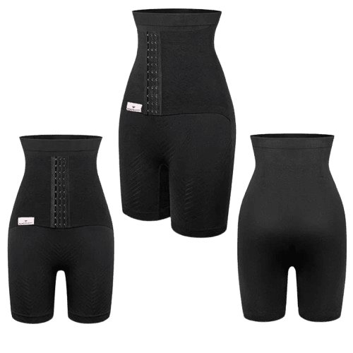 WONDERMOM Poporodní stahovací kalhotky Belly Binder Black vel. L