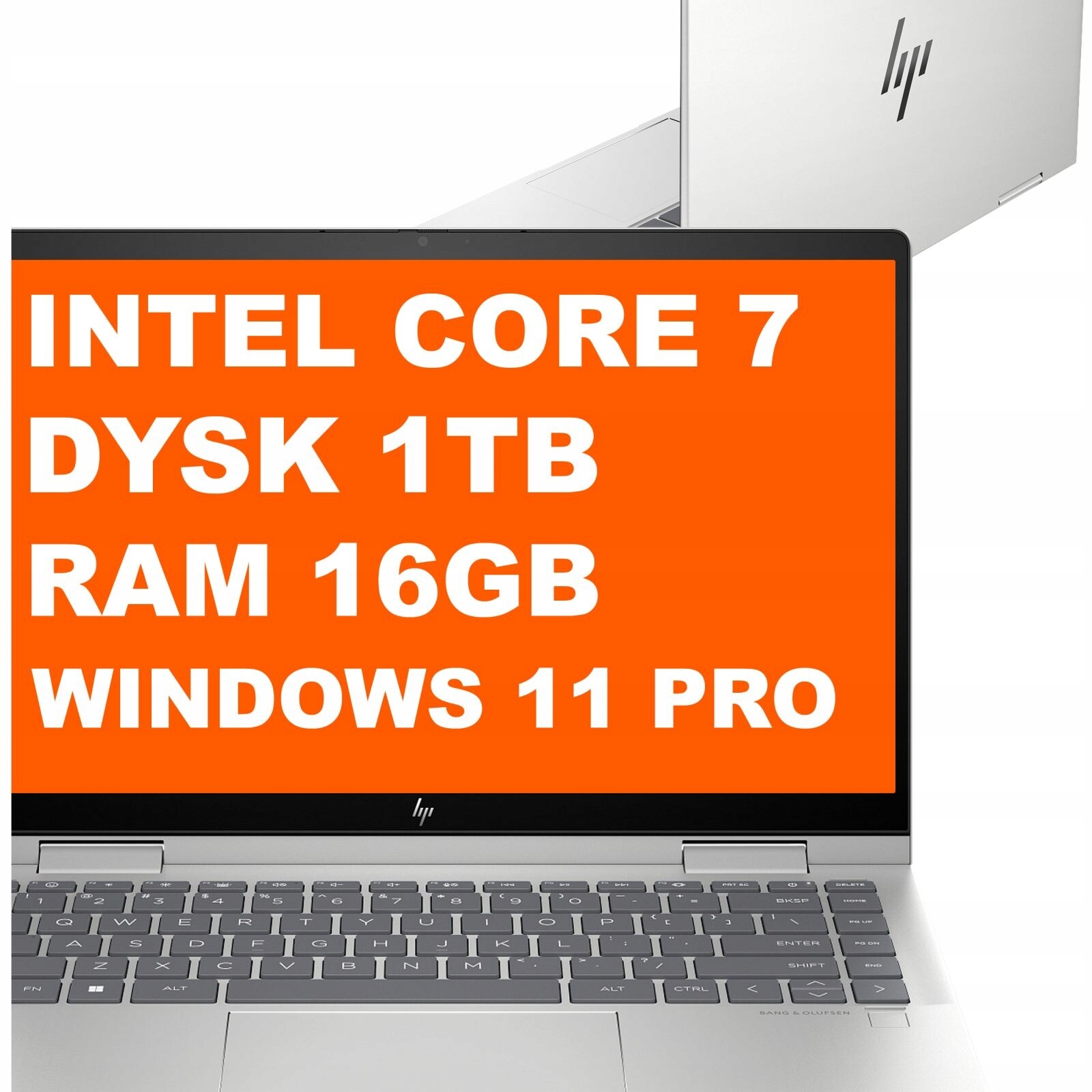 Notebook Hp Envy 2v1 14-es Core 7 16GB 1TB Intel Graphics Fhd Dotyk Win 11Pro