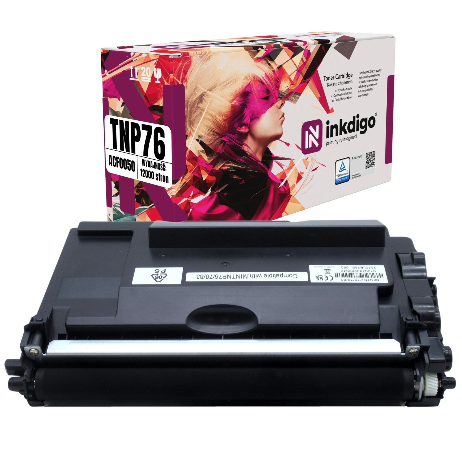 Náhradní toner TNP76 ACF0050 pro Konica Minolta Bizhub 4000i 4020i