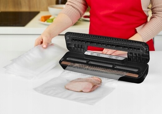 Zpožďovací Svařovačka Potravin 30 cm 125 W S Sáčky, 5 Režimů Provozu