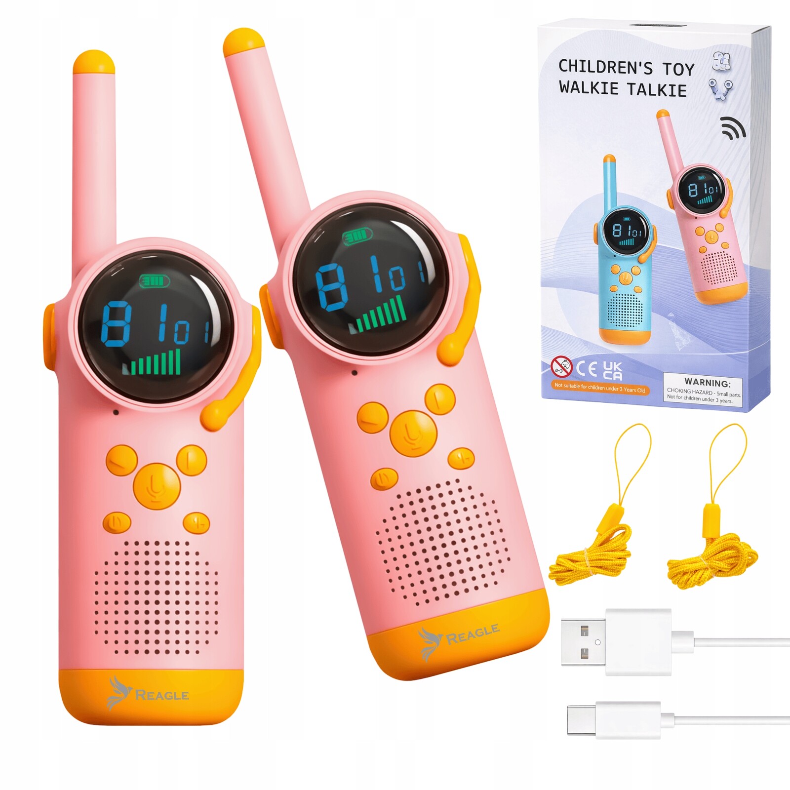 Vysílačka Pro Děti Vysílačky Sada 2KS Loki Toki Velký Dosah