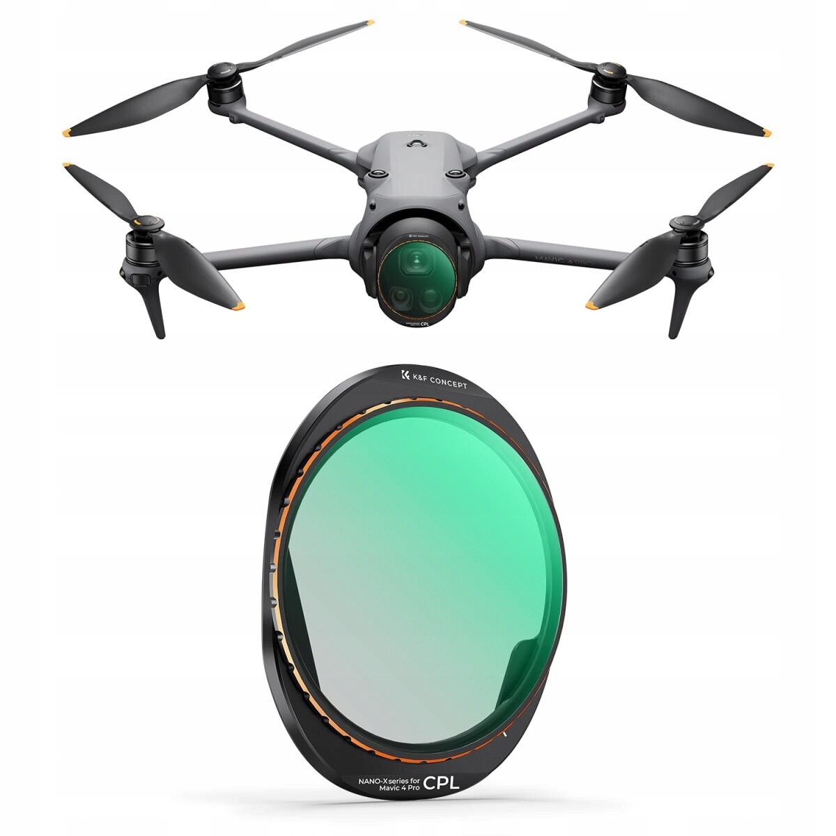 Polarizační Cpl filtr Nano-x 8K Hd K&f Concept pro dron Dji Mavic 4 Pro