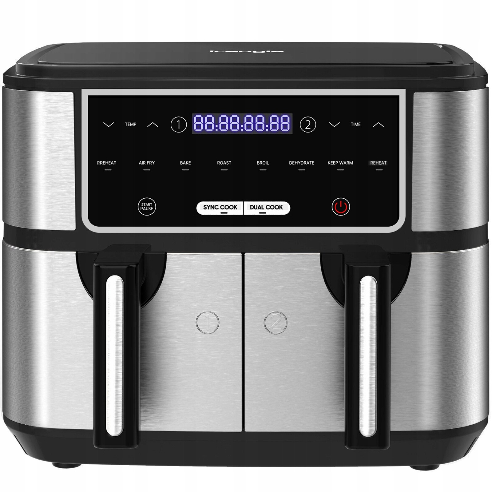 Fritéza bez tuku Iceagle KDF-5515DT 2600 W 10 l